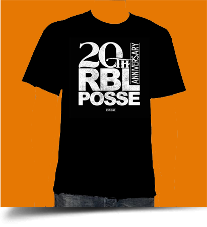 Collectors addition 20th Anniversary RBL Posse T-Shirt