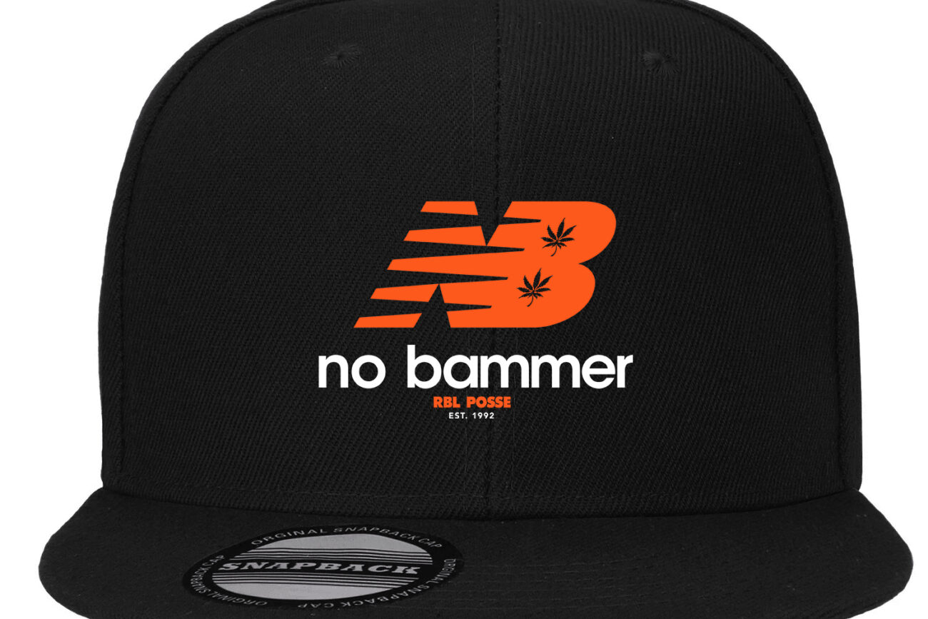 No Bammer Cap (Green Lettering)